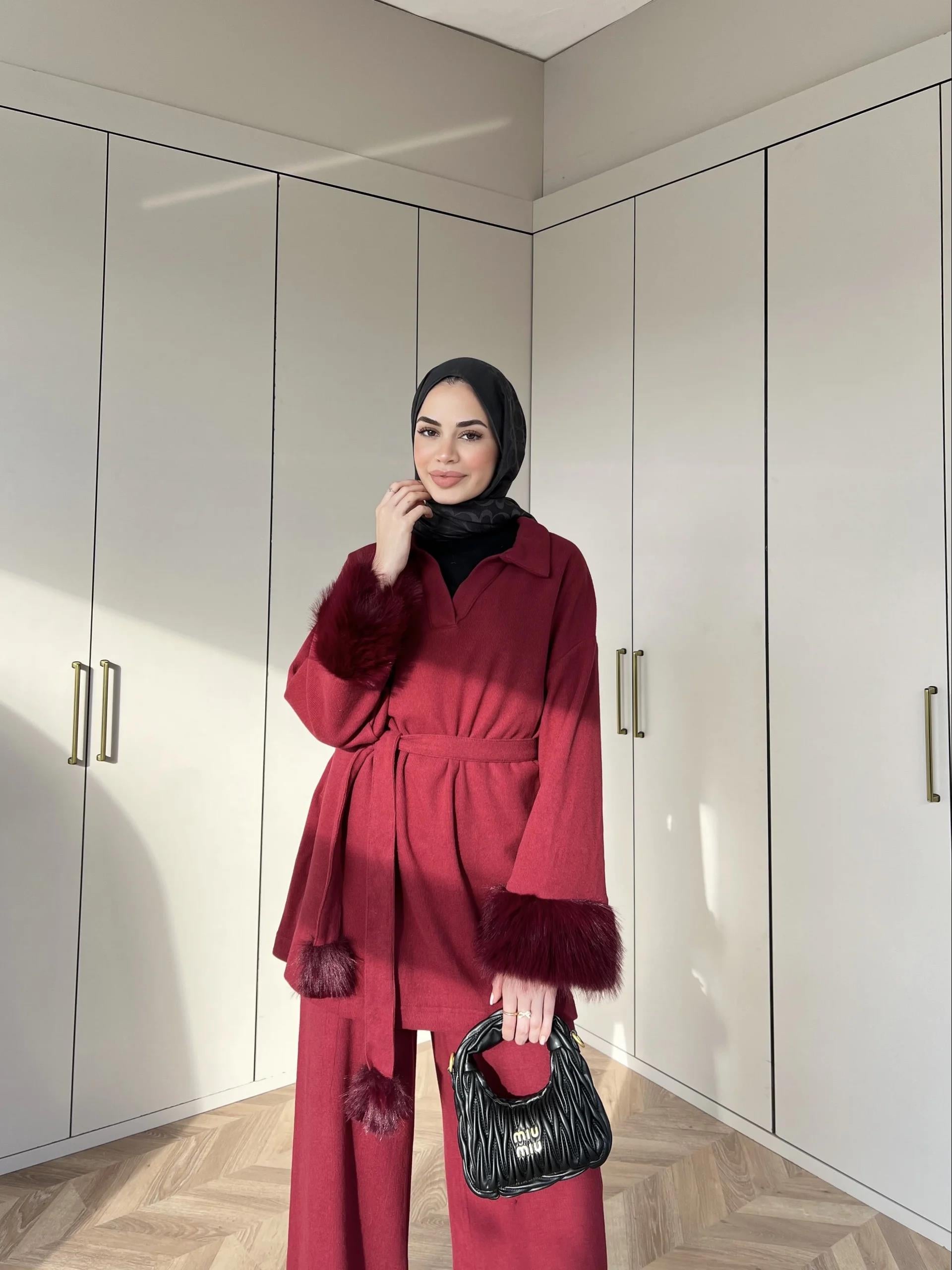 Hale Kemeri Panpon Takım - Bordo · 8