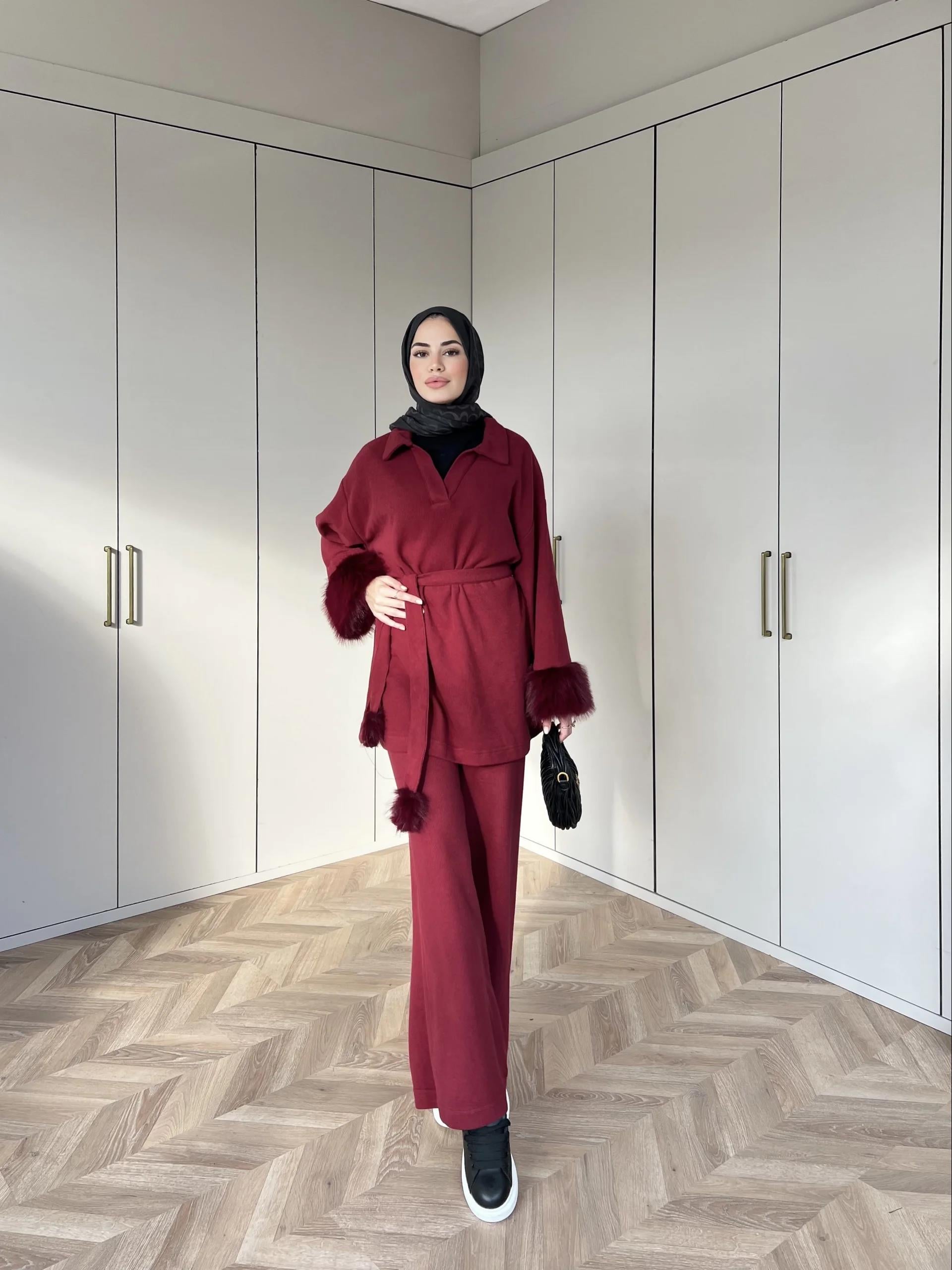 Hale Kemeri Panpon Takım - Bordo · 5