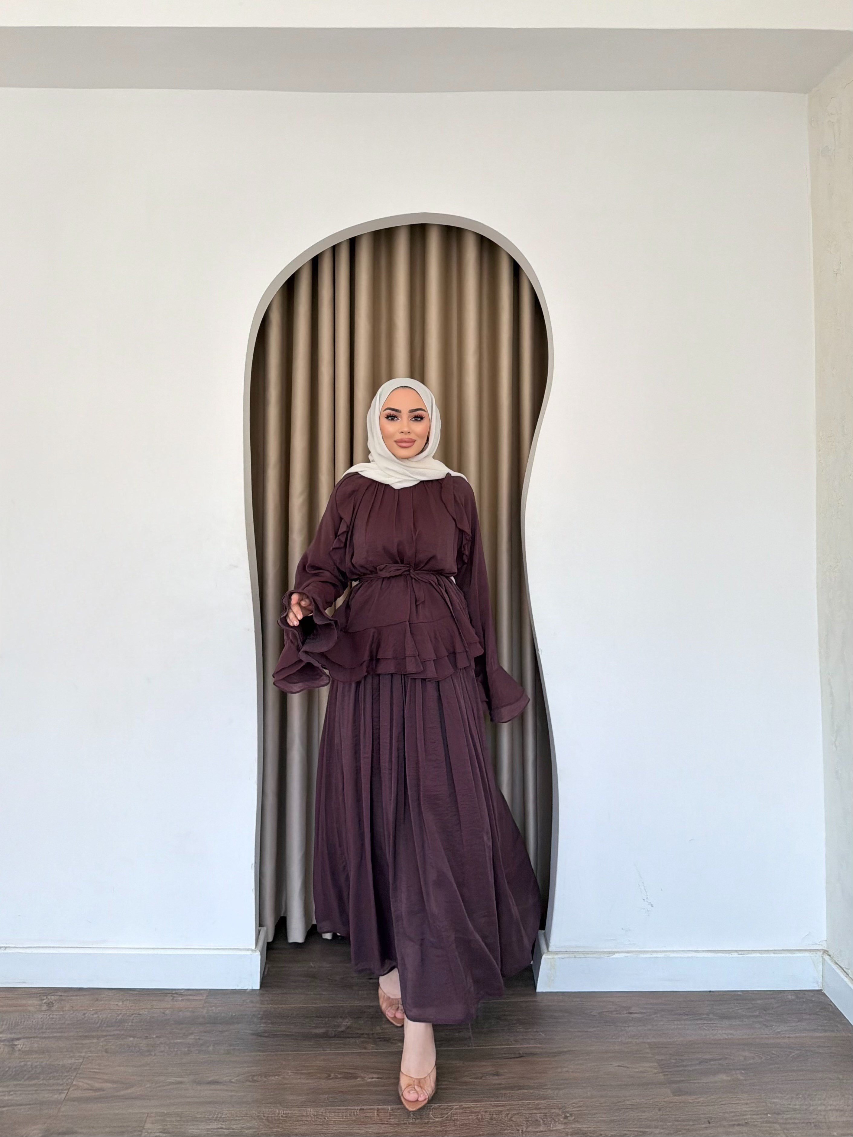 Helen Etekli Takım - Mürdüm