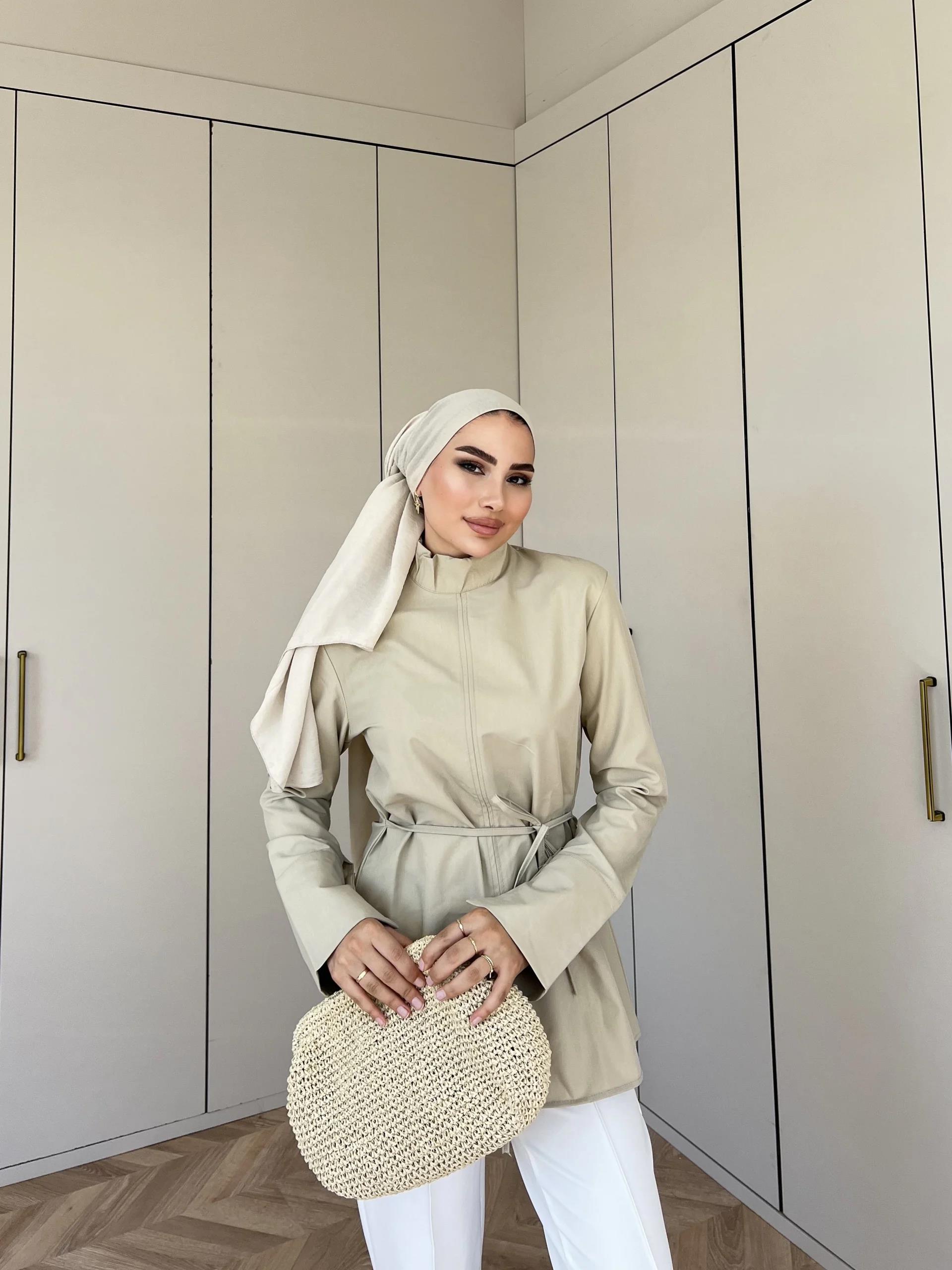 Mirra Gömlek - Su Yeşil