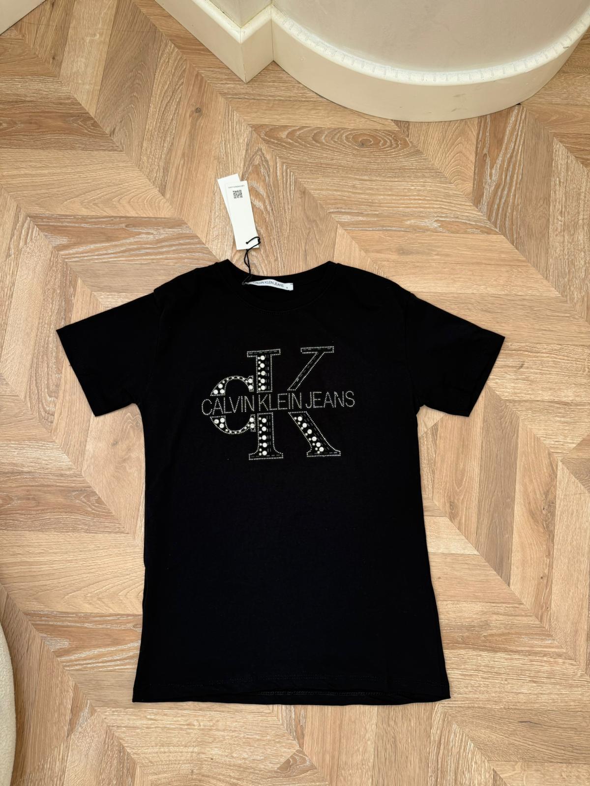 Muadil C Taşlı İçlik - Siyah