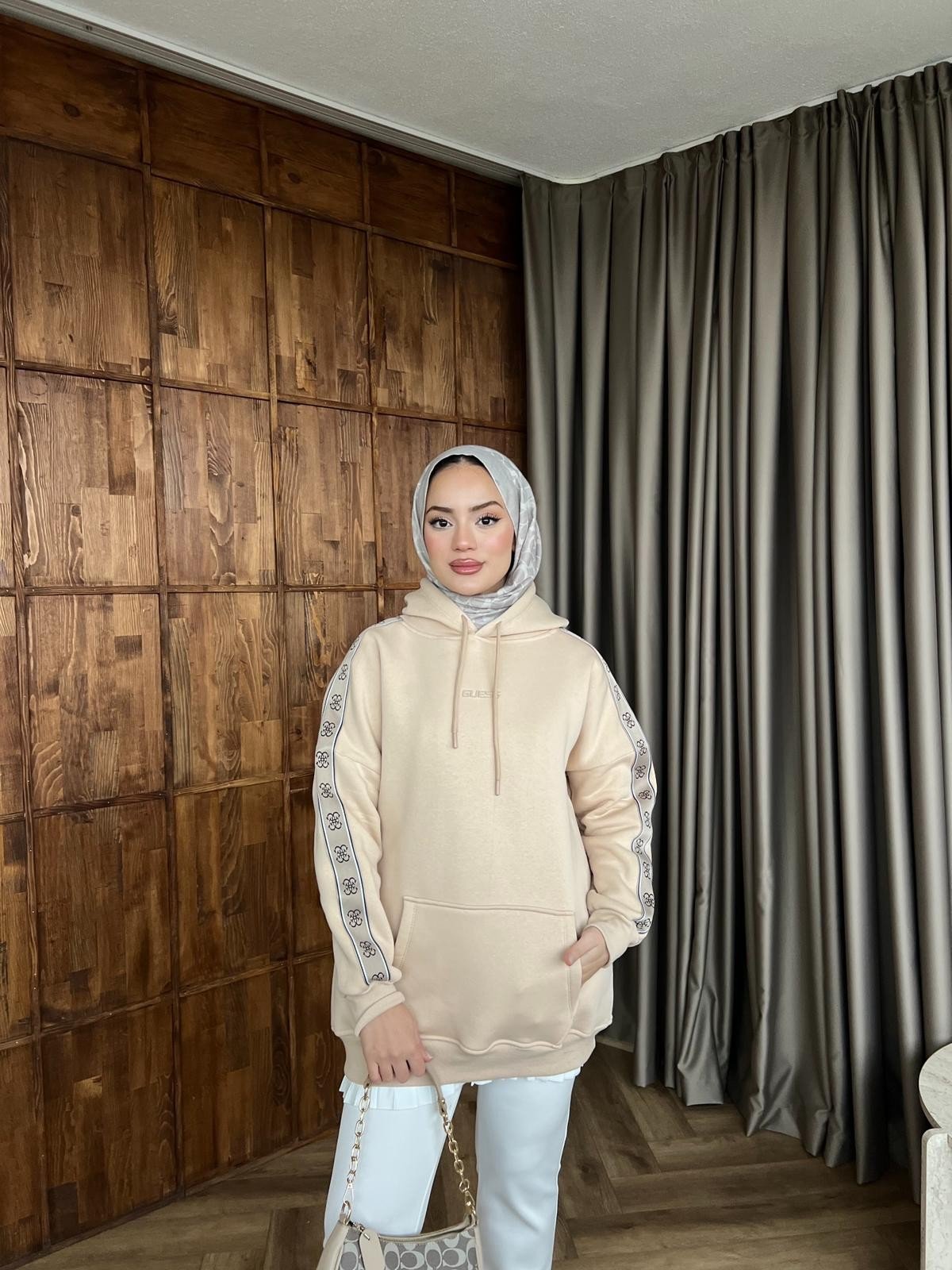 Muadil Cepli Sweat - Bej