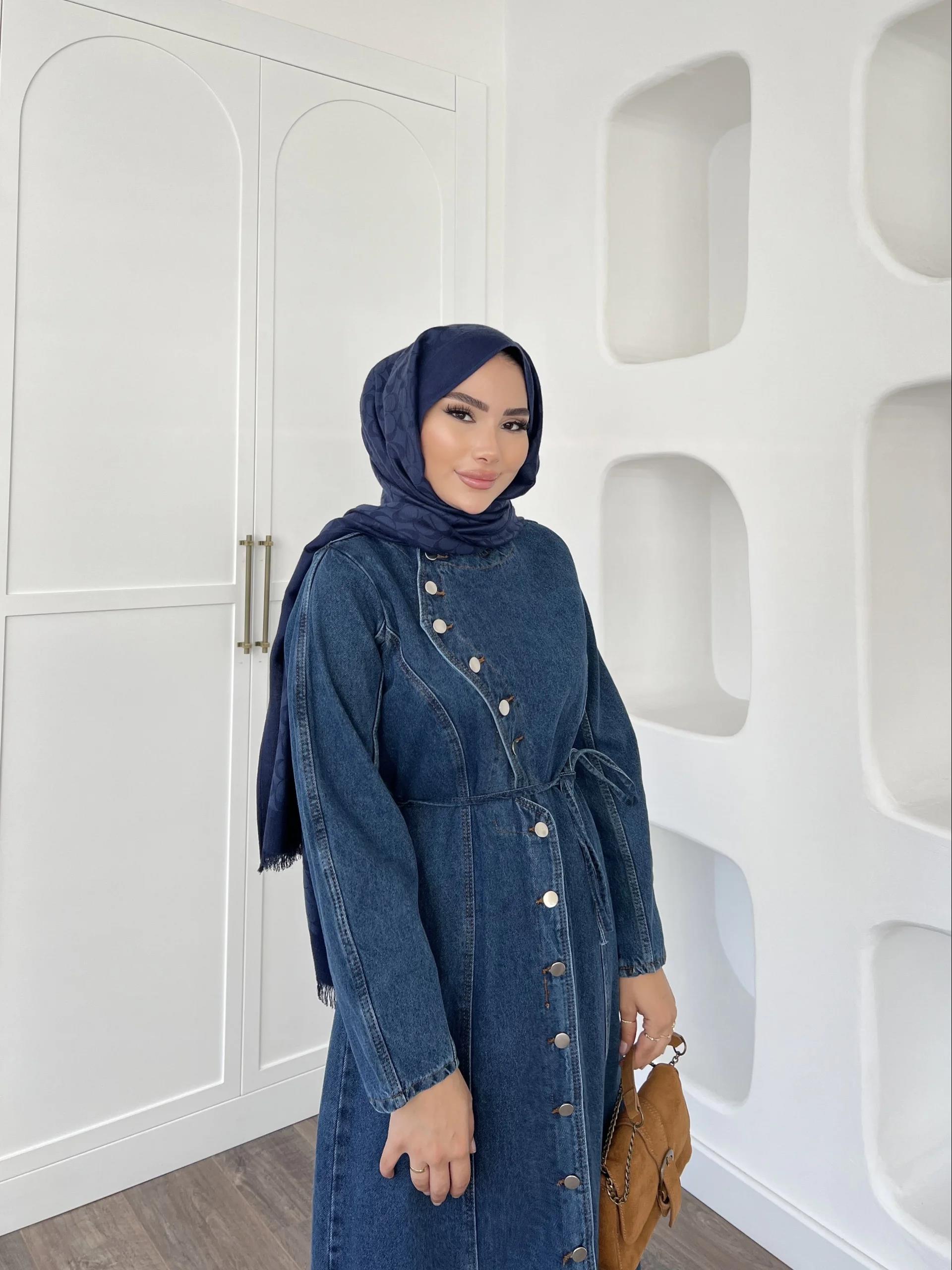 Narla Kot Elbise - Koyu