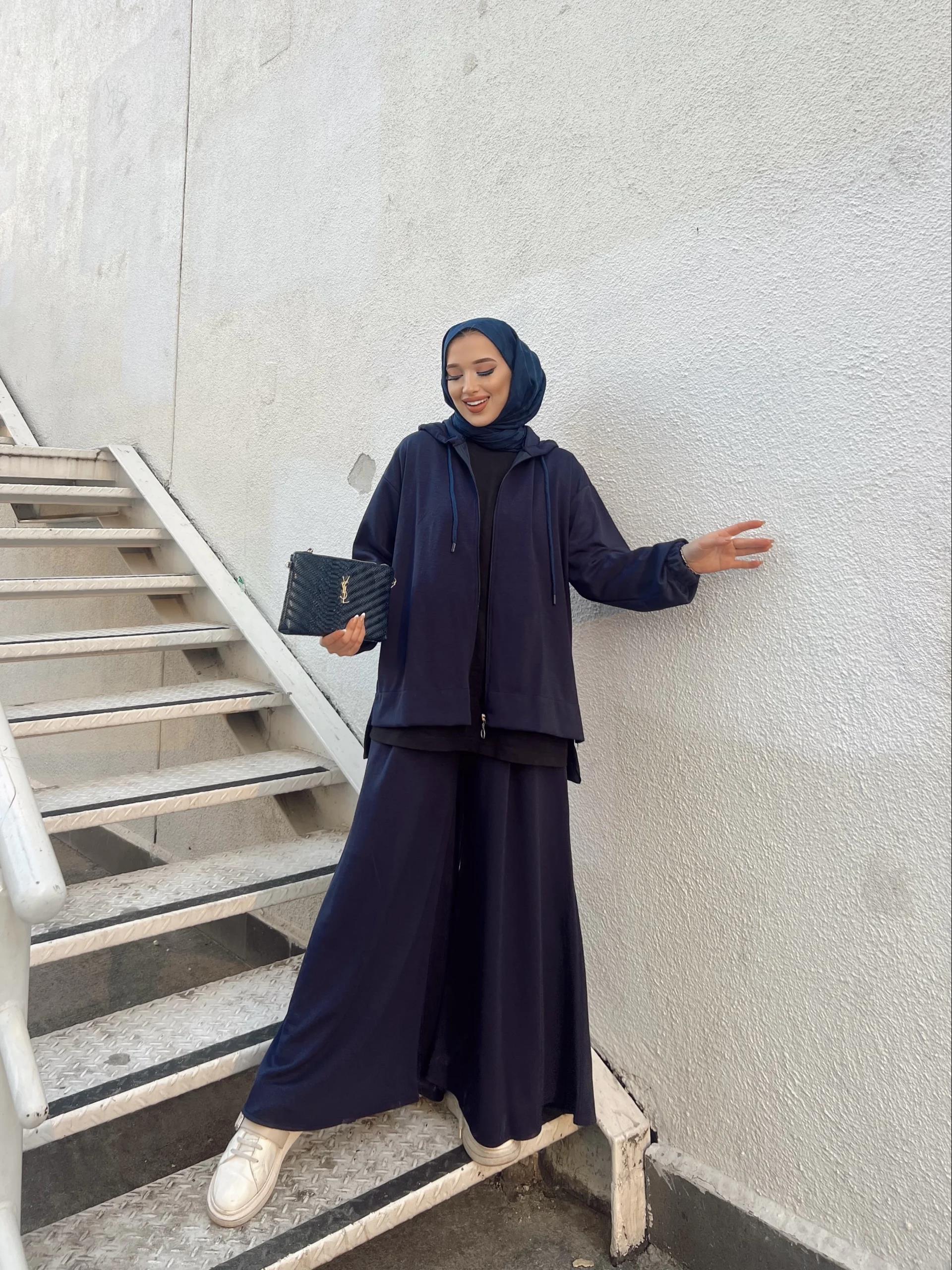Oversize Silla Takım Lacivert