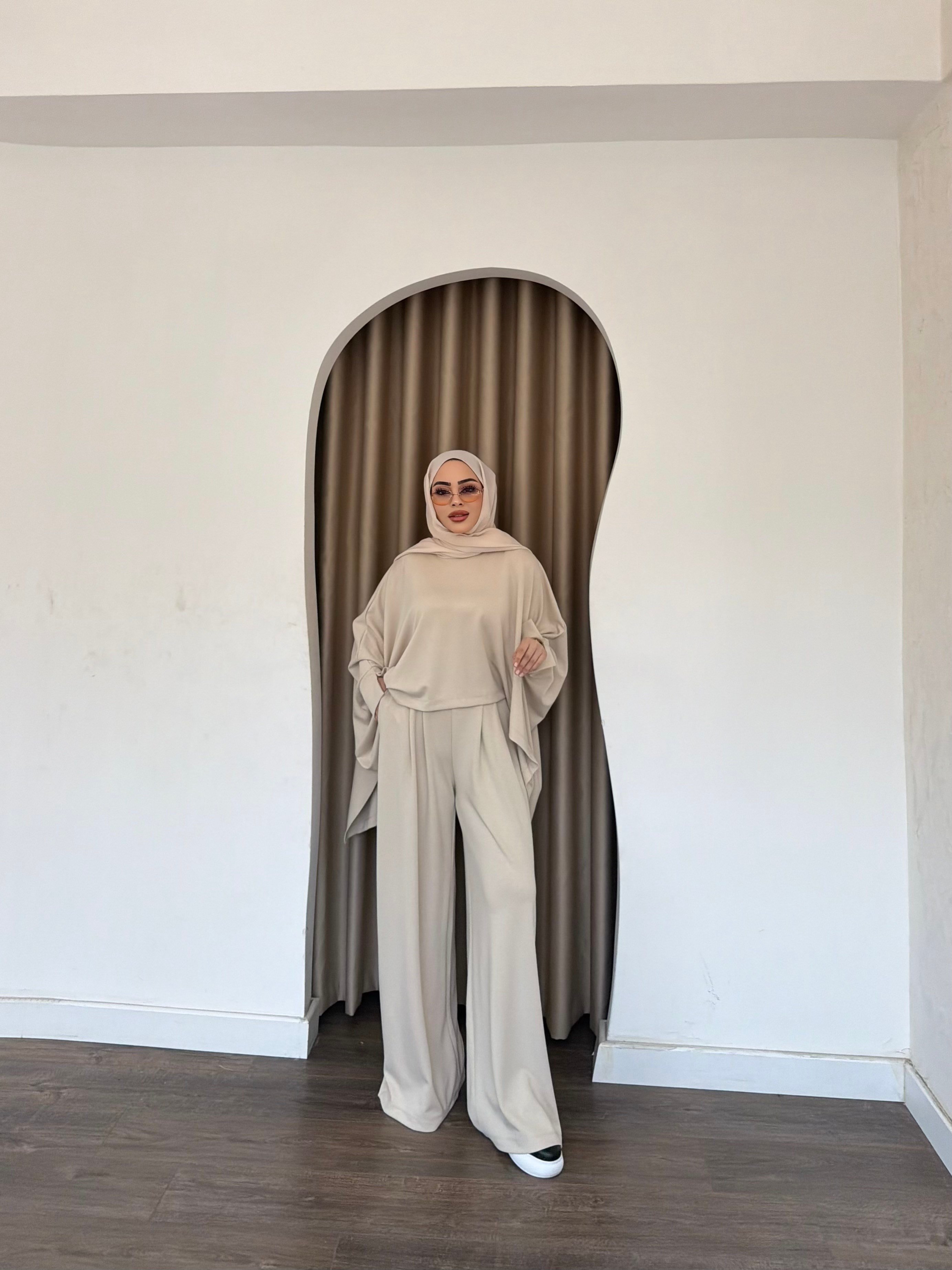 Senmi Oysh Takım - Bej