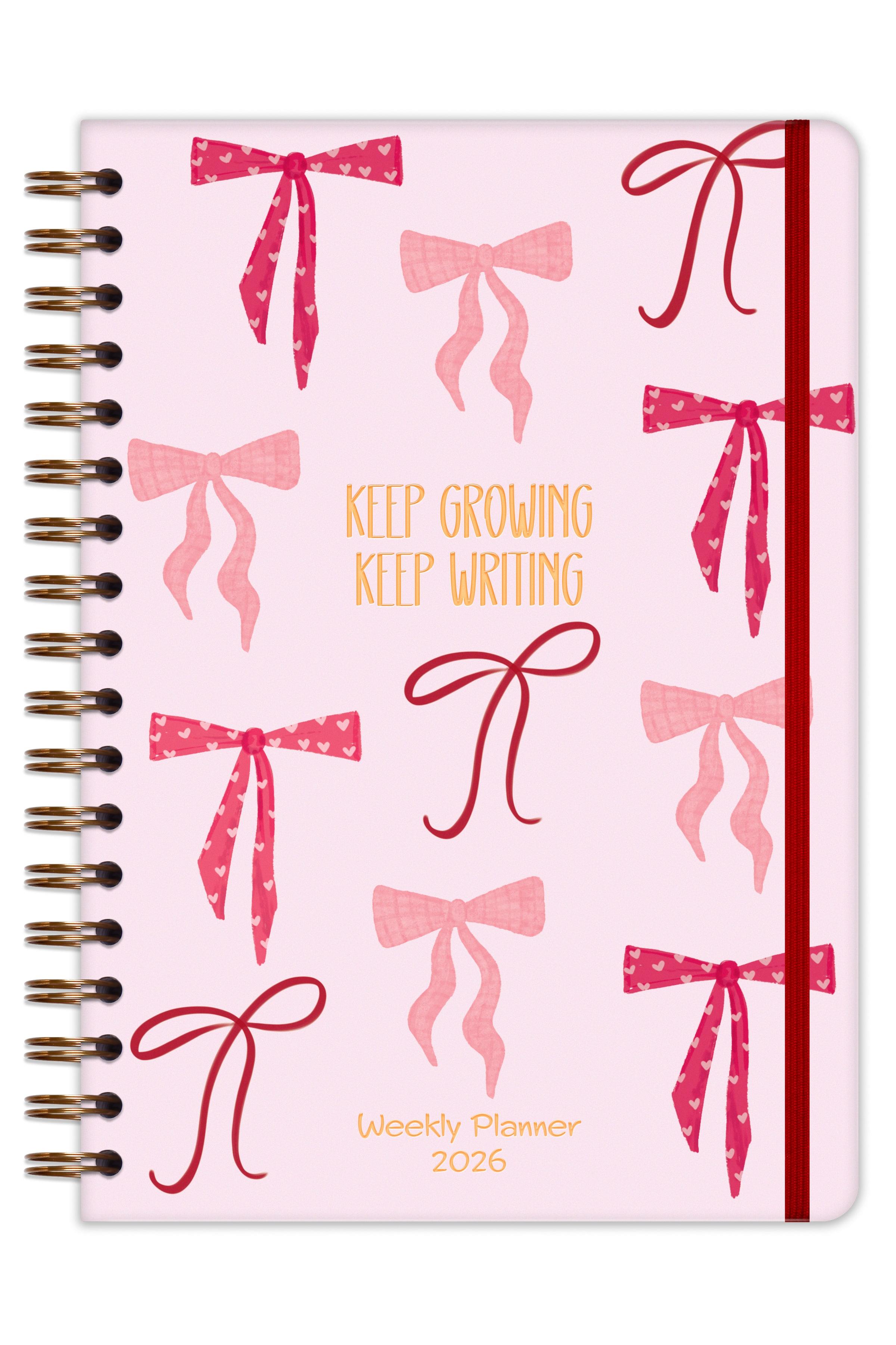 Matt Notebook 2026 Yılı B5 Haftalık Ajanda Spiralli 17x24 cm - 12 Aylık Fiyonklar