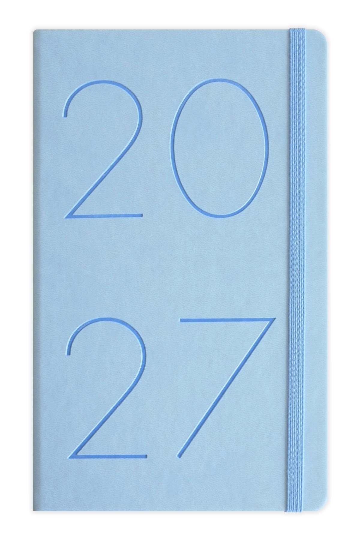 Matt Notebook 2027 Yılı 13x21 cm Günlük Ajanda Mavi