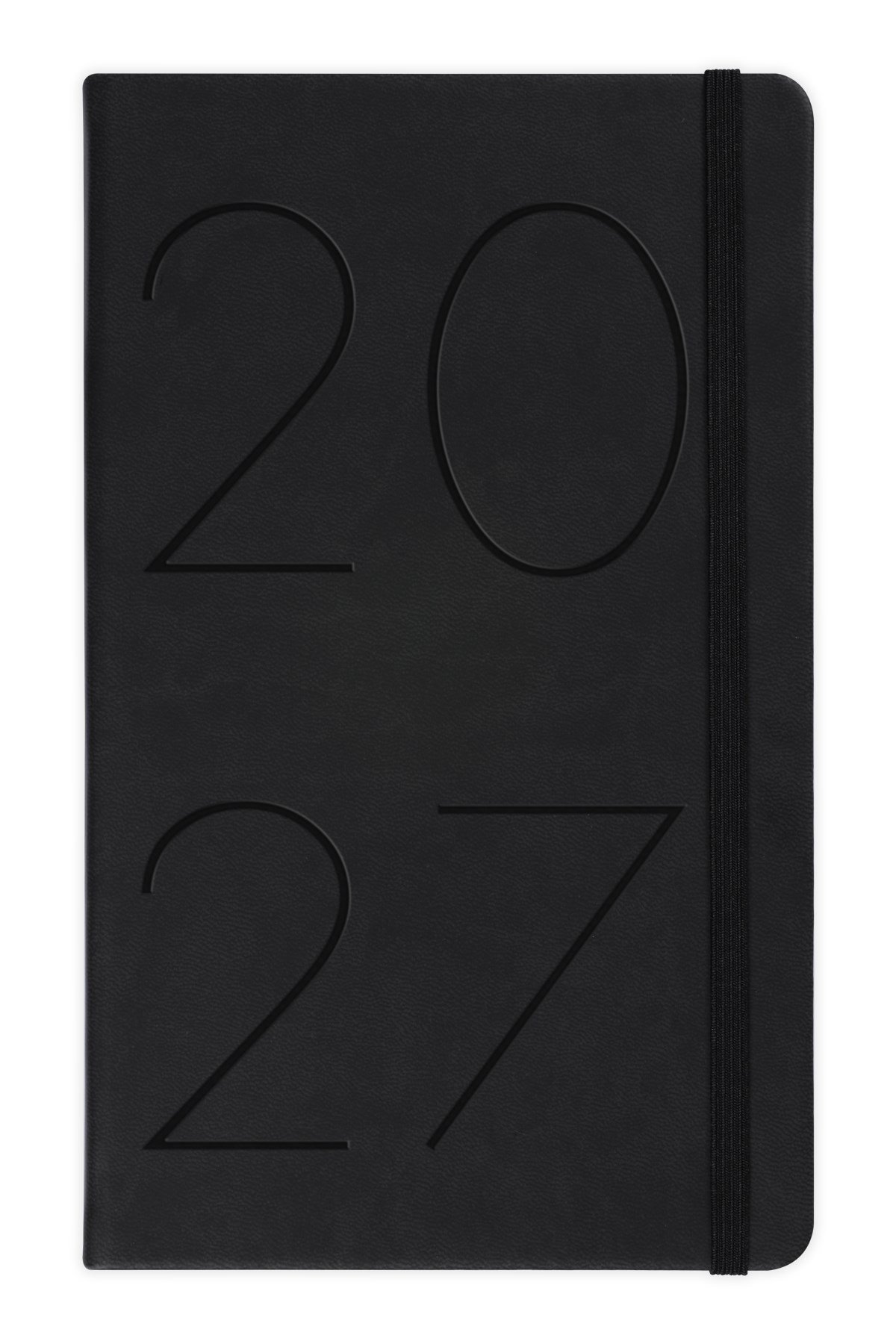 Matt Notebook 2027 Yılı 13x21 cm Günlük Ajanda Siyah