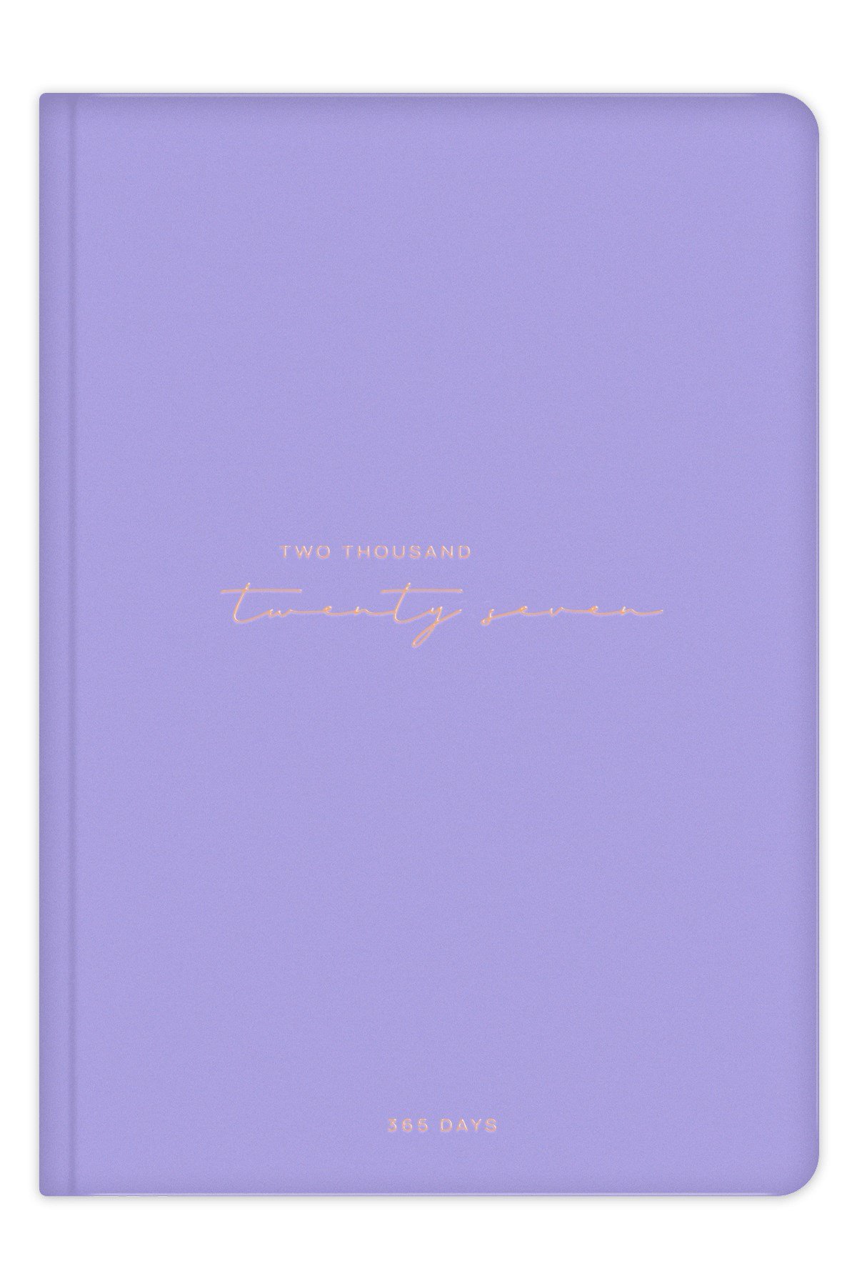Matt Notebook 2027 Yılı A5 Tam Gün Ajanda 15x22 cm - 365 Gün Lila