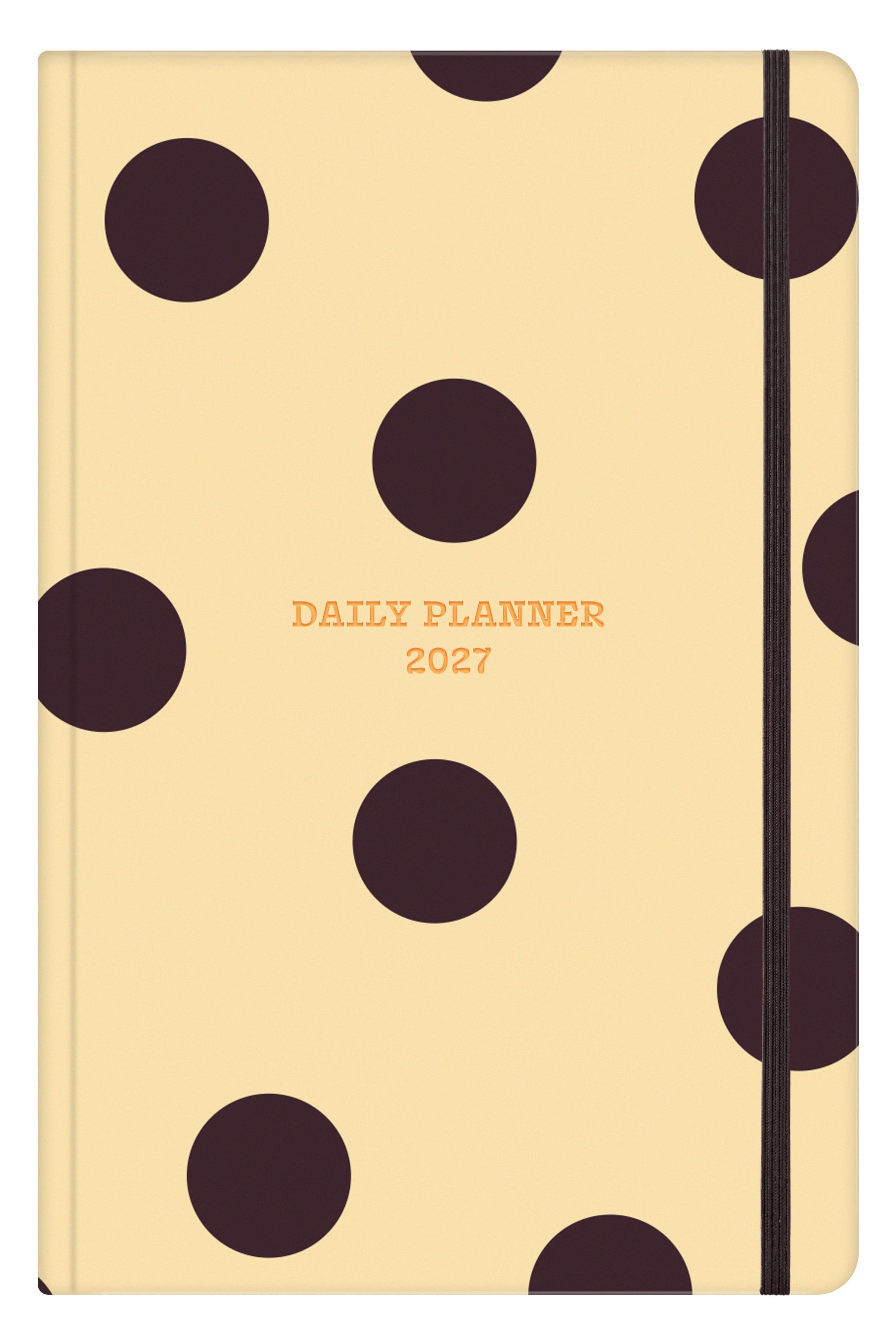 Matt Notebook 2027 Yılı Günlük Ajanda 16x24 cm - 12 Aylık Puantiye