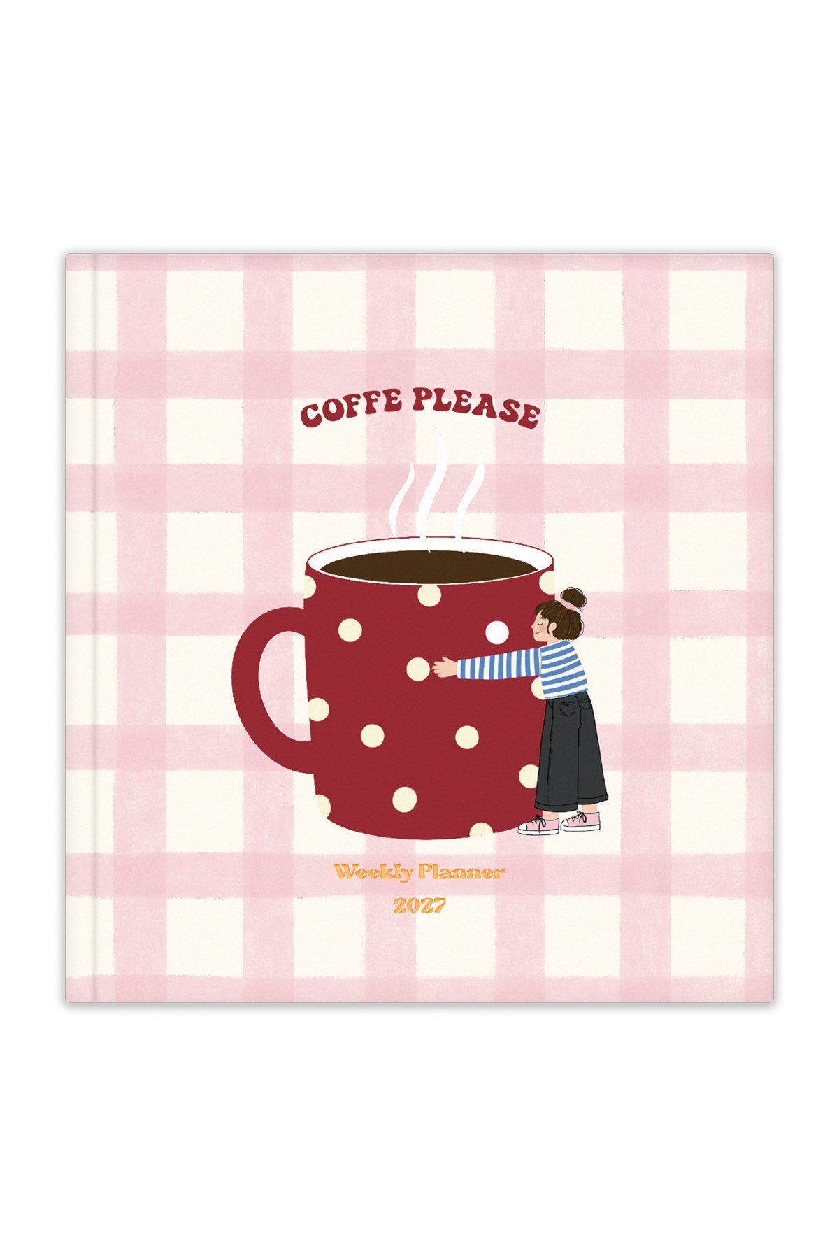 Matt Notebook 2027 Yılı Kare Haftalık Ajanda 15x15 cm