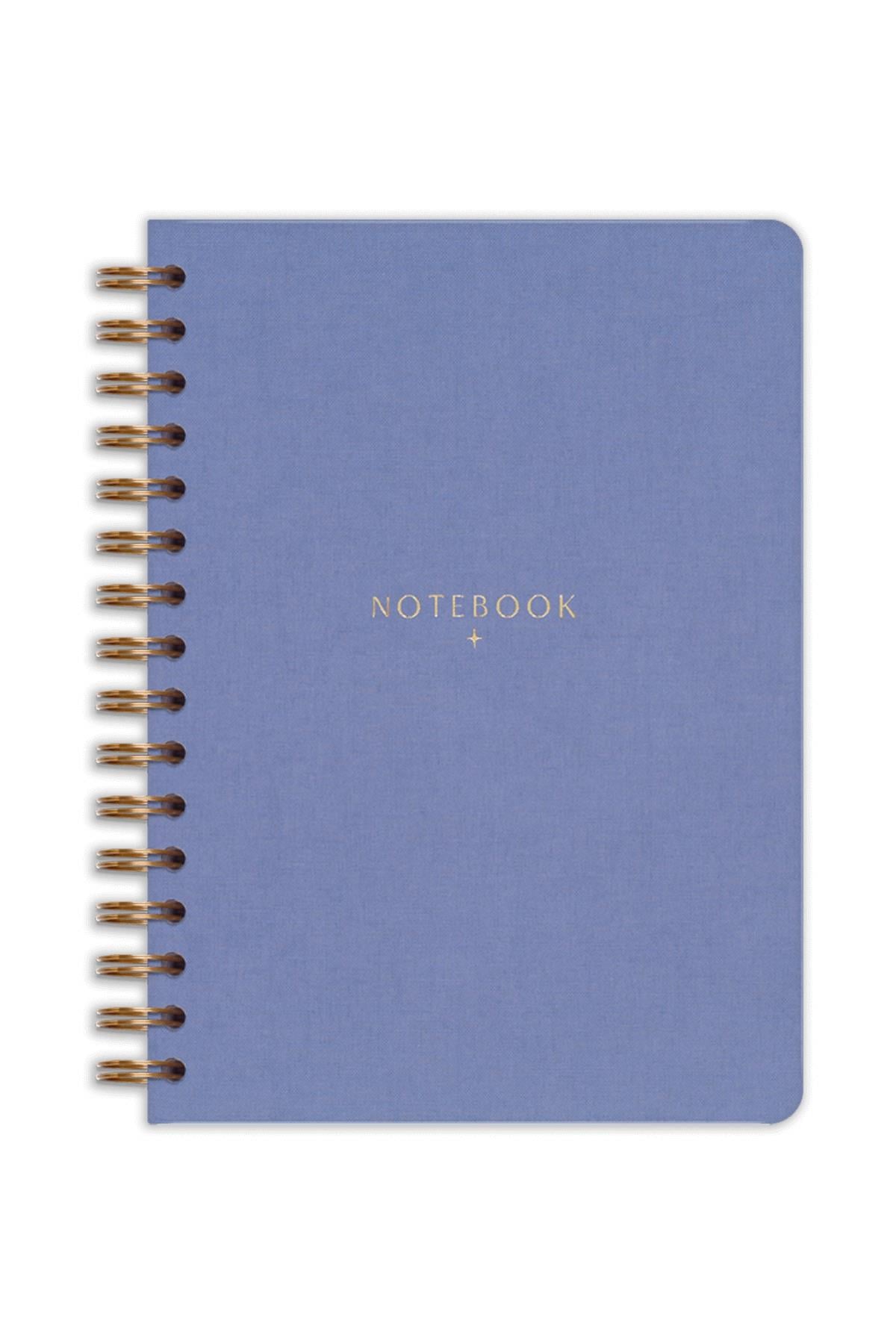 Matt Notebook A5 15x21 cm Spiralli Keten Not Defteri Lila