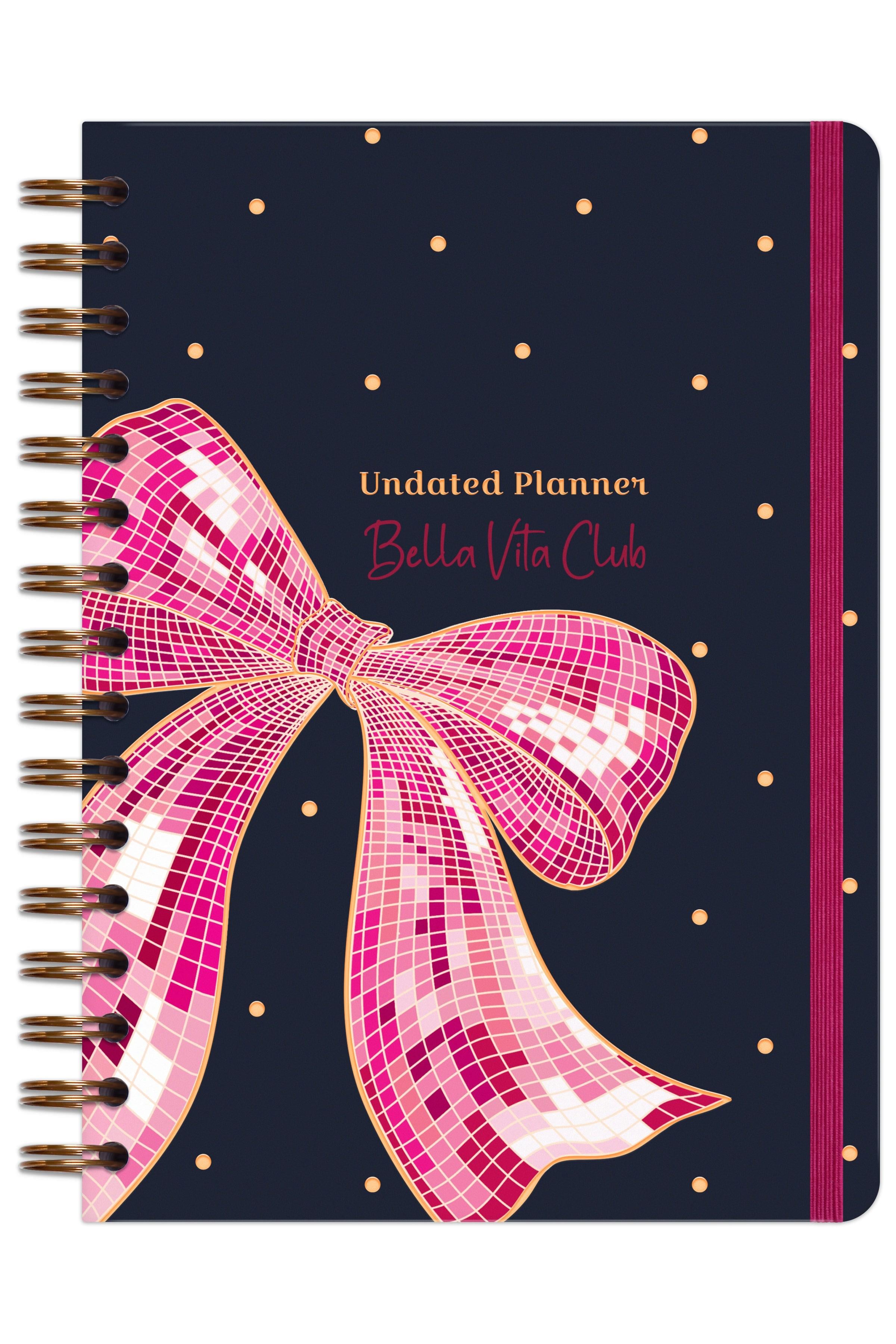 Matt Notebook A5 Spiralli Süresiz Planlayıcı Ajanda Motivasyon Sayfalı Fiyonk