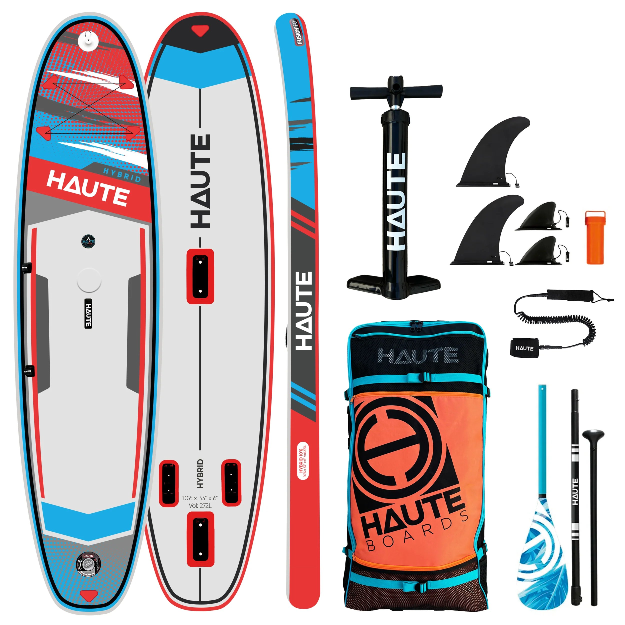 HAUTE HYBRID ŞİŞME-WIND SUP PADDLEBOARD 10'6 FULL SET 