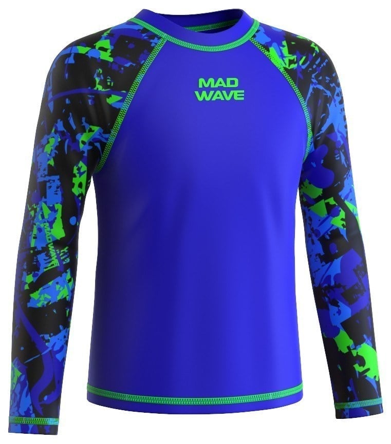 MAD WAVE RASH-GUARDS T-SHIRT LONGSLEEVE JUNIOR UV KORUMALI