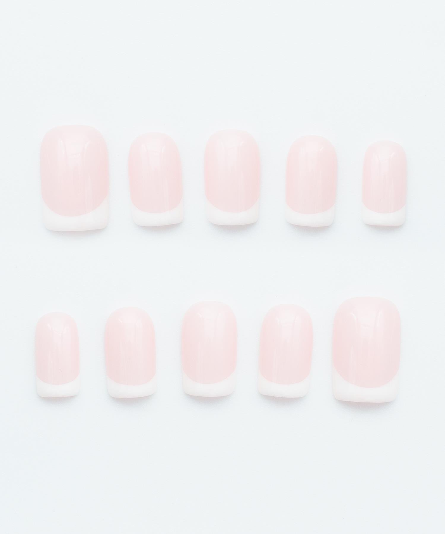 Protez Jel Takma Tırnak - El Yapımı Kalıcı Oje Nail Art - NC216