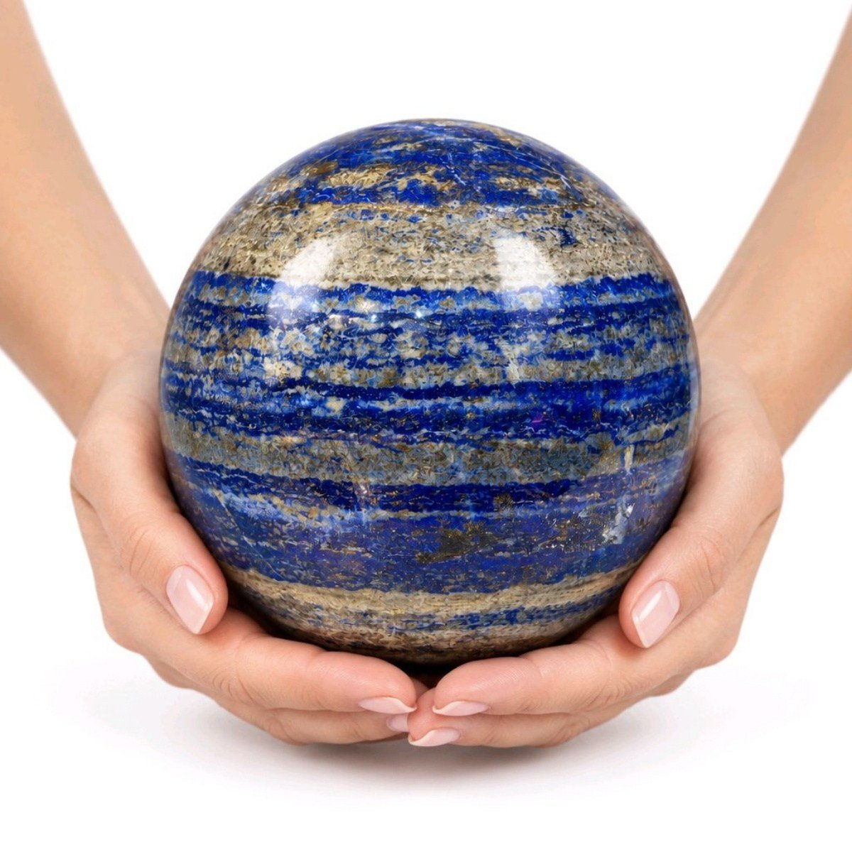 Lapis Lazuli Koleksiyonluk Doğal Taş Küre – MNR1241