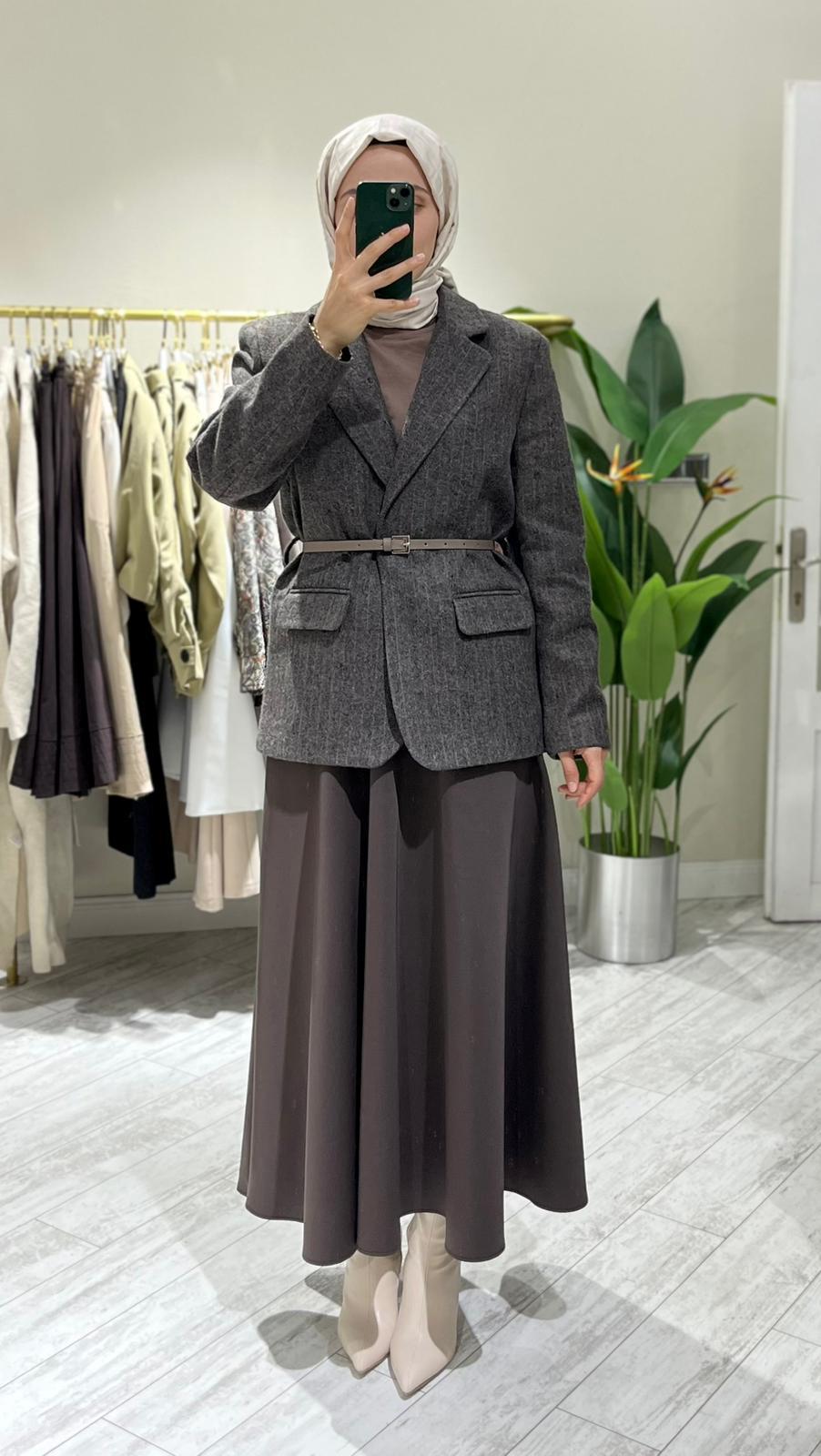 Kaşe Blazer Ceket