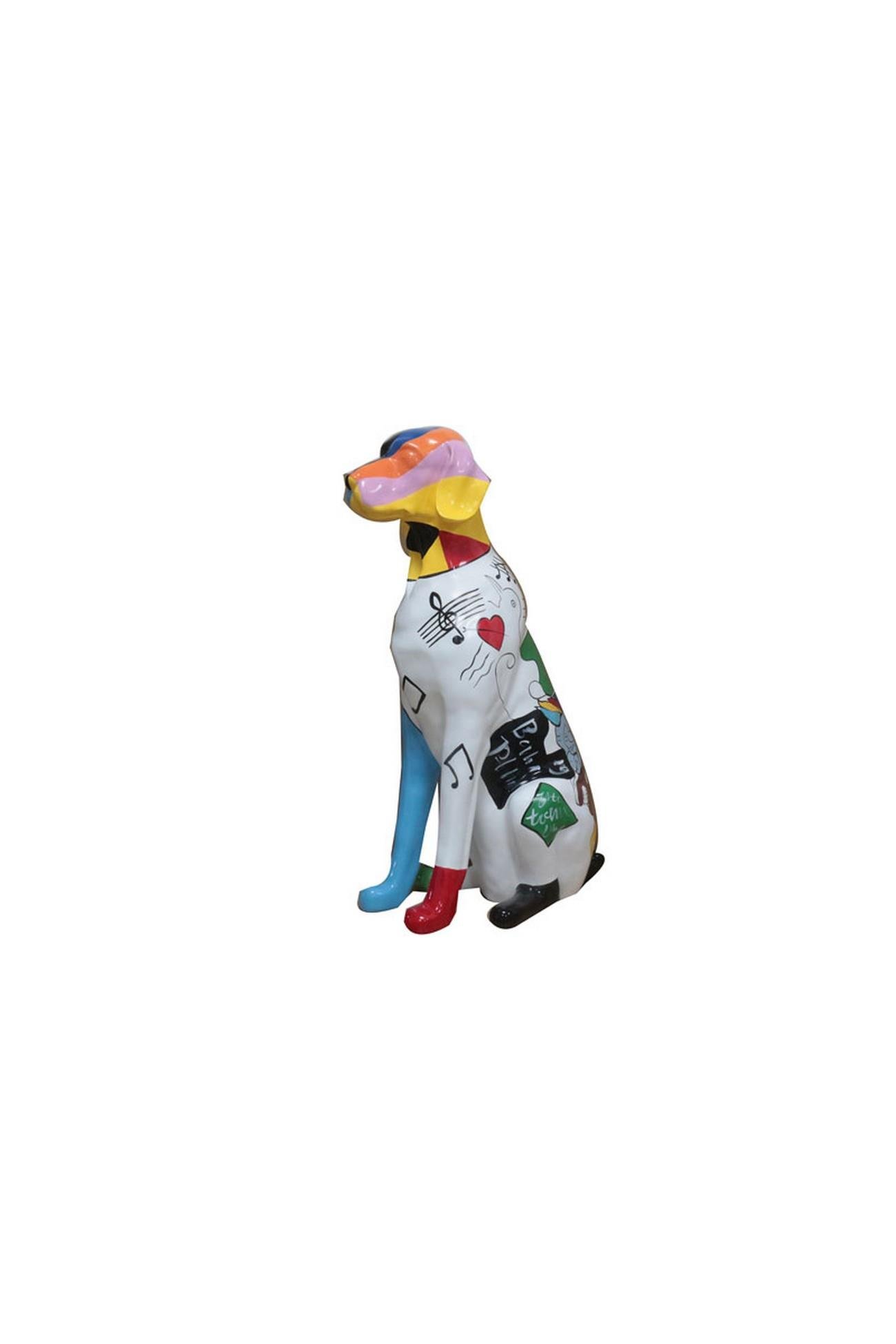 DALMATIAN COLORFUL SCULPTURE