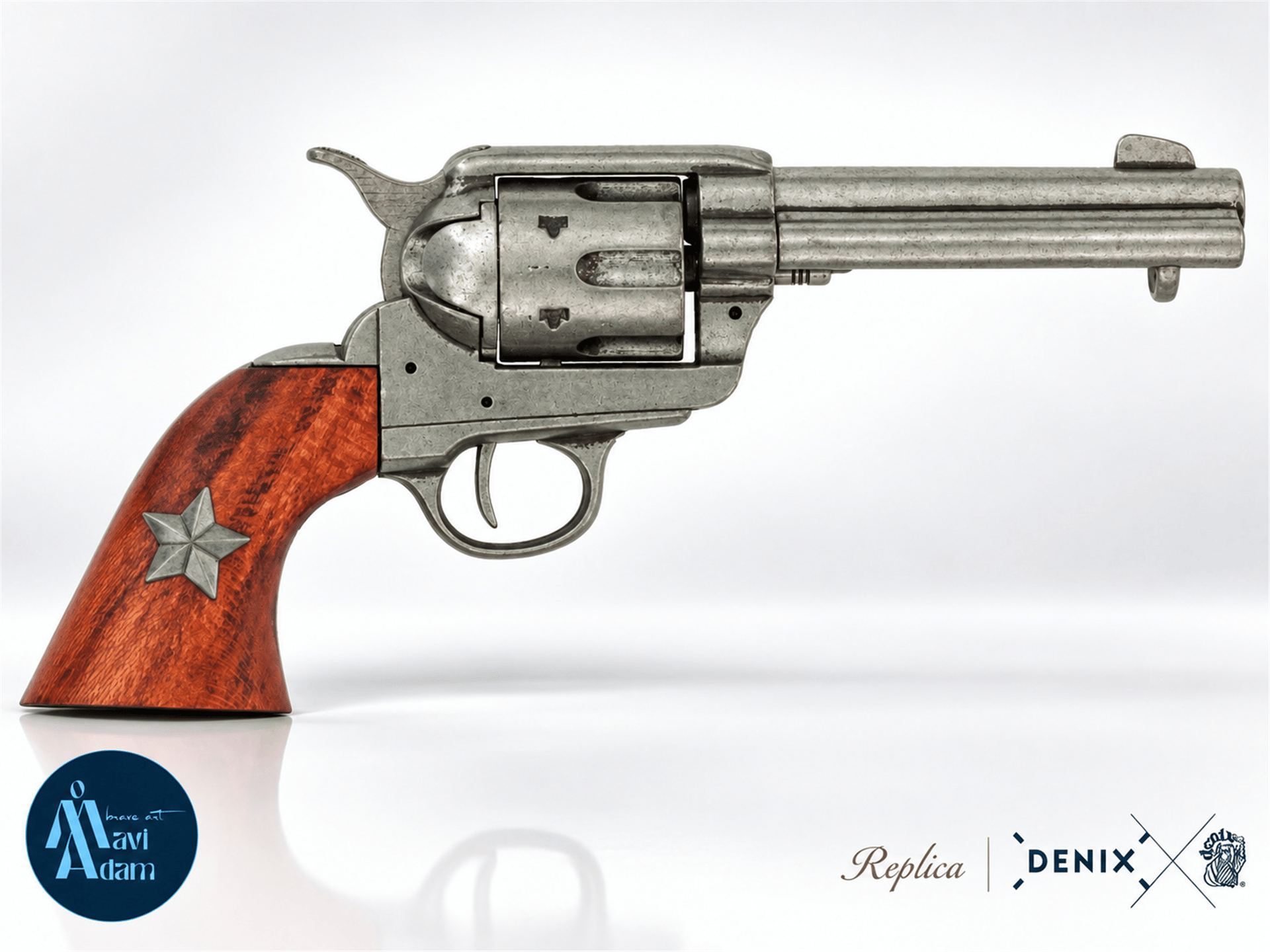 Denix Cal.45 Peacemaker Revolver 4,75