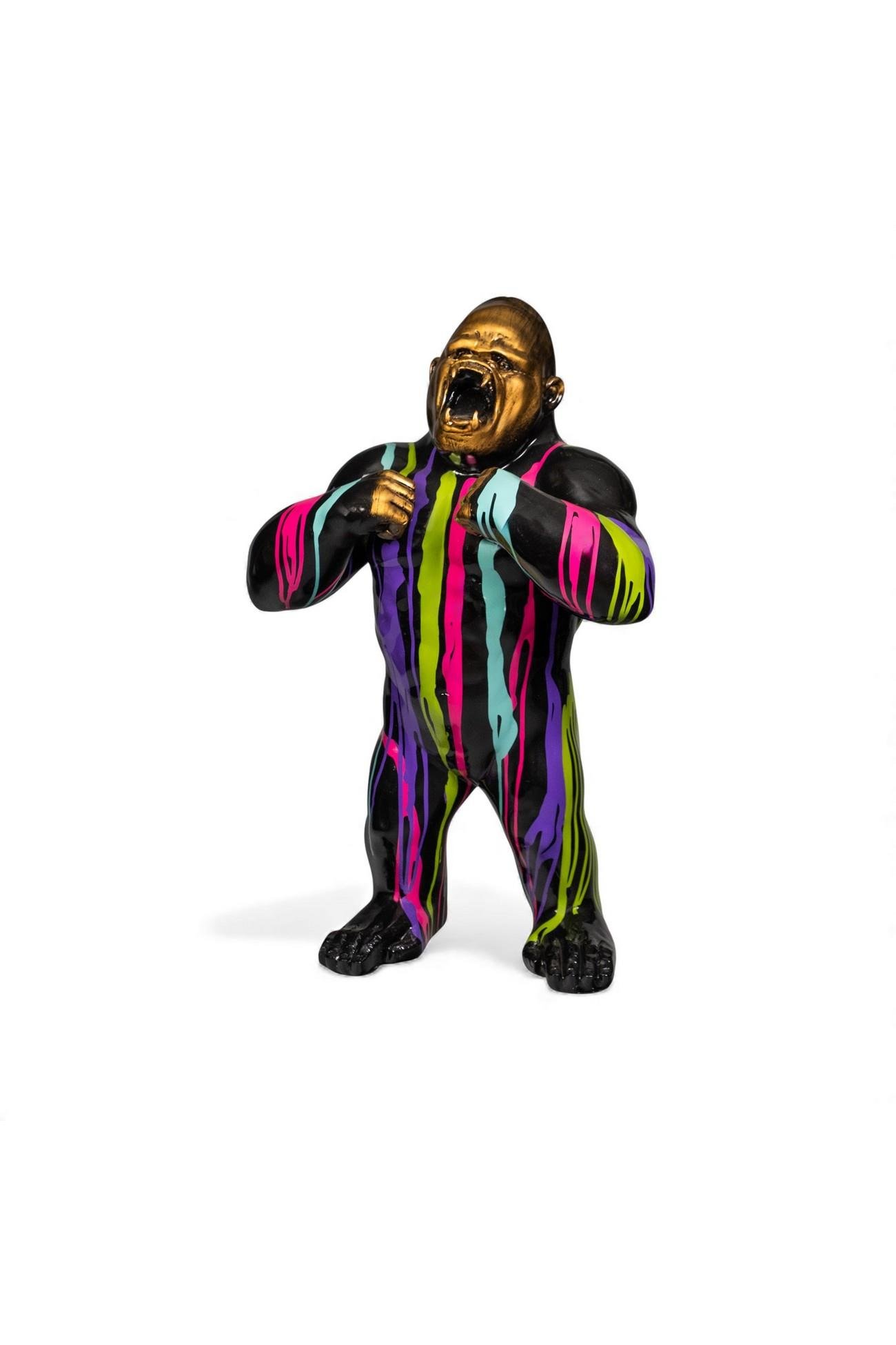 King Kong Pop-Art Scream Gökkuşağı Renk