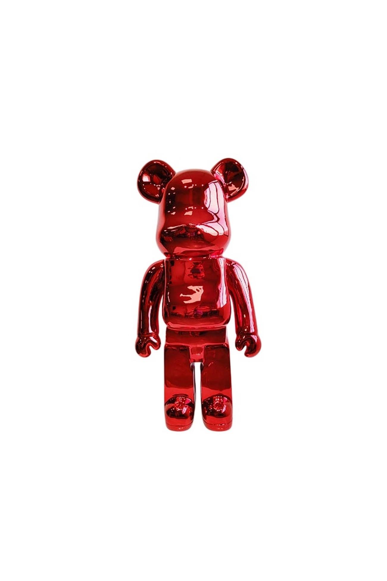 Standing BearBrick Red