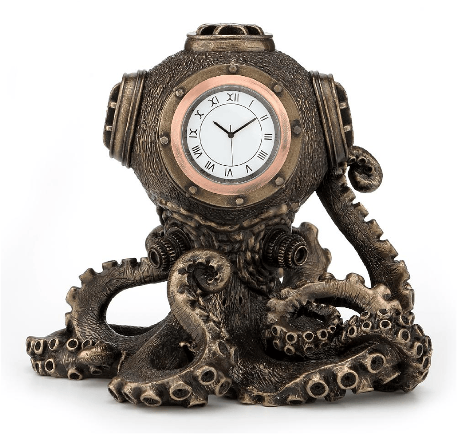 Veronese Design Steampunk Ahtapot Saat