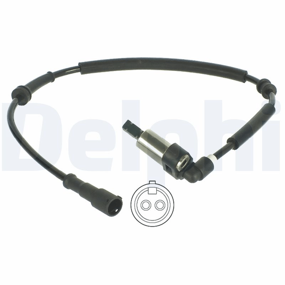 ABS HIZ SENSÖRÜ ARKA SOL RENAULT MEGANE I 1.4 16V 99-03, 1.6 16V 99-02, 1.8 16V 01-03, 2.0 I 99-03, 2.0 16V 96-03, 1.9 DTI 01-03, 1.9 DT 96-03, 1.9 DCI 01-03 