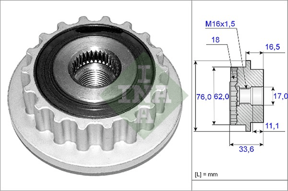 ALTERNATÖR KAPLİNİ VW TRANSPORTER V 1.9 / 2.5 03-09 