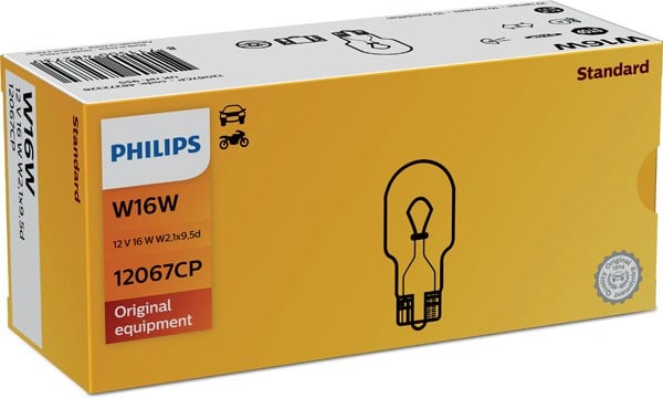 AMPUL W16W DİPSİZ 16W (SİNYAL/FREN) 