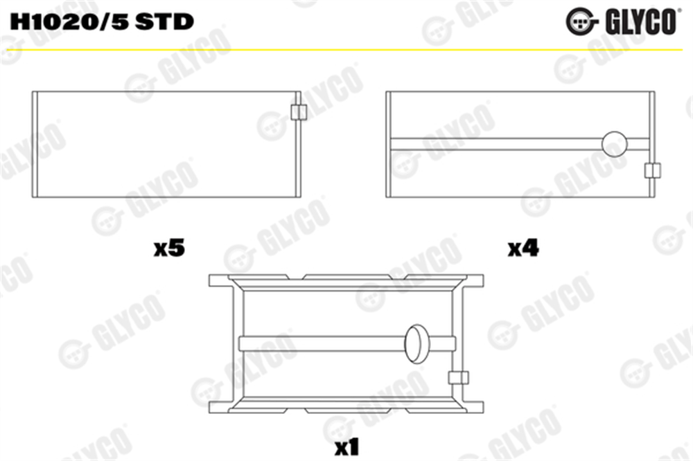 ANA YATAK STD FIAT DUCATO 2.3 JTD 02 =>, PEUGEOT BOXER 2.3 HDI 02 =>, CITROEN JUMPER 2.3 HDI 02 => 