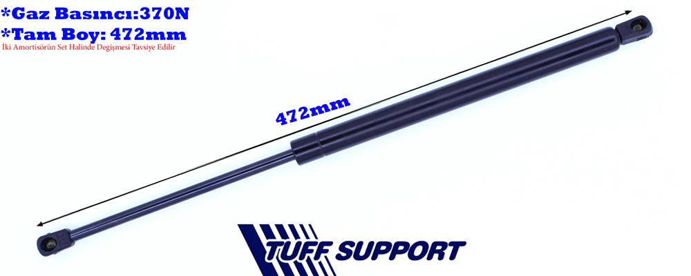 BAGAJ AMORTİSÖRÜ OPEL CORSA C00- 