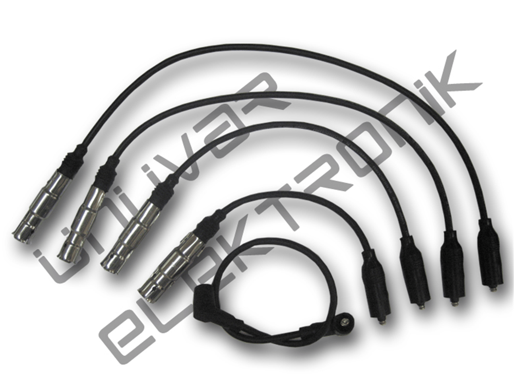 BUJİ+BOBİN KABLOSU SEAT CORDOBA, IBIZA, TOLEDO, VW POLO CLASSIC, GOLF III, PASSAT 1.6 96-99 AFT/AEH 