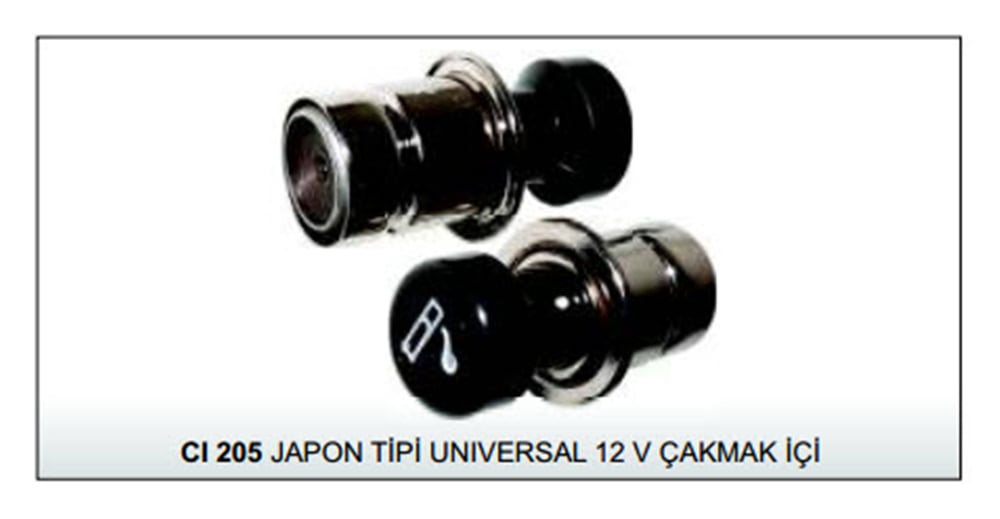ÇAKMAK İÇİ 12V CI205 UNIVERSAL JAPON TİPİ 