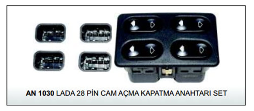 CAM AÇMA KAPAMA ANAHTARIAN103028 PİN SET LADA