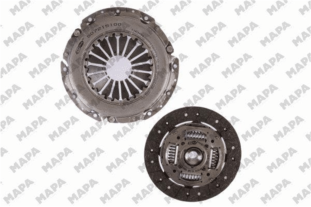 DEBRİYAJ SETİ BASKI+DİSK DACIA LOGAN 1.4 MPI 06=> 