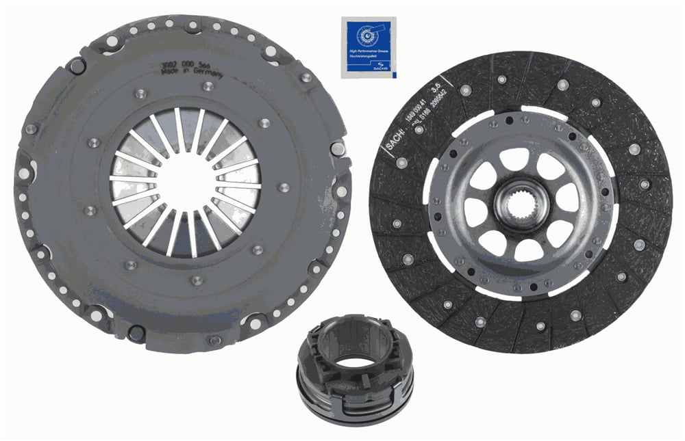 DEBRİYAJ SETİ BASKI+DİSK VW PASSAT 1.9 98-00, AUDI A4 1.9 01-05 