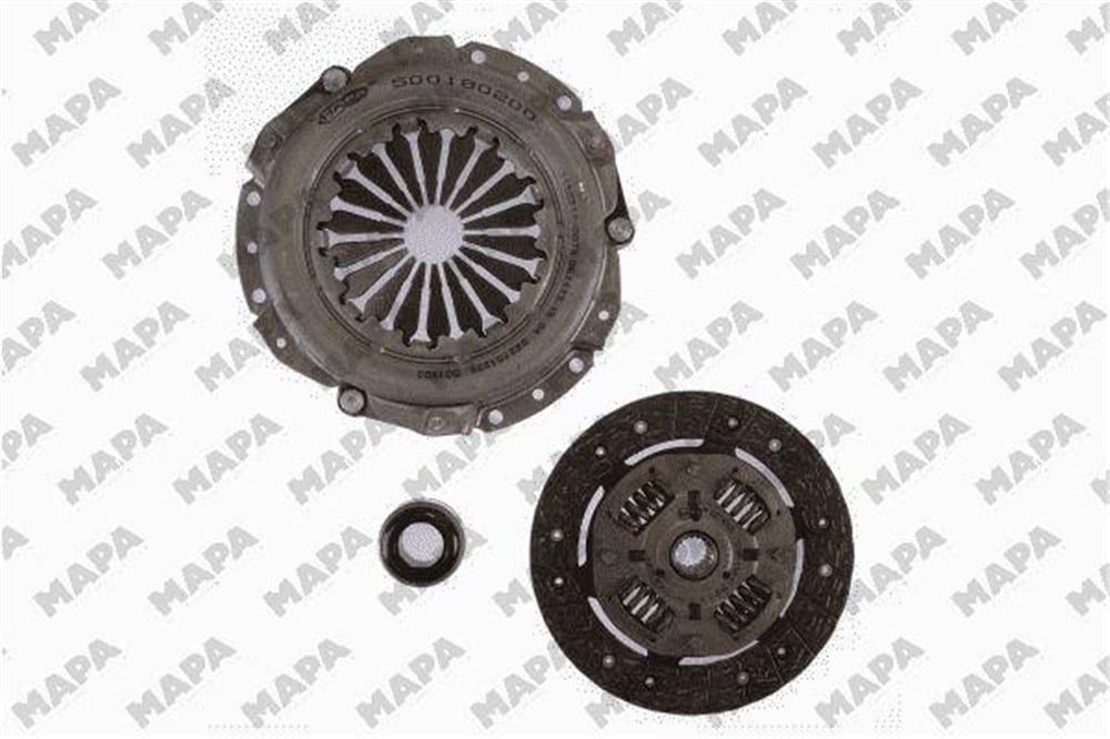 DEBRİYAJ SETİ BASKI+DİSK+BİLYA CITROEN C3 I 1.1 I 02=>, 1.4 I 02-10, SAXO 1.4 I 