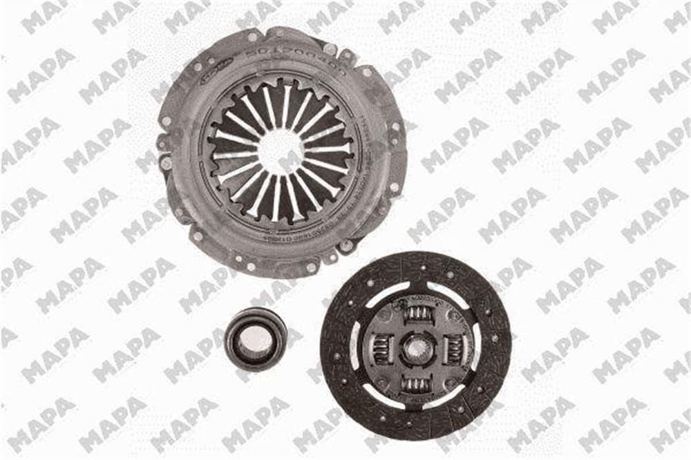 DEBRİYAJ SETİ BASKI+DİSK+BİLYA HYUNDAI ACCENT 1.5 I 12V 94-00 