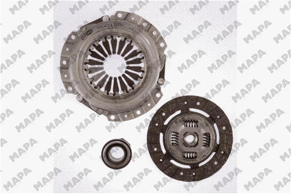 DEBRİYAJ SETİ BASKI+DİSK+BİLYA KIA PRIDE 1.1 91-00, 1.3 16V 90-01, 1.3 I 90-97 