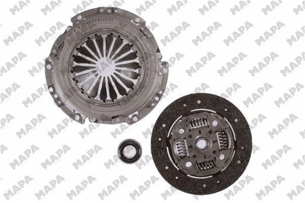 DEBRİYAJ SETİ BASKI+DİSK+BİLYA PEUGEOT 207 1.4 16V 07-13, 1.6 16V VTI 07-12 