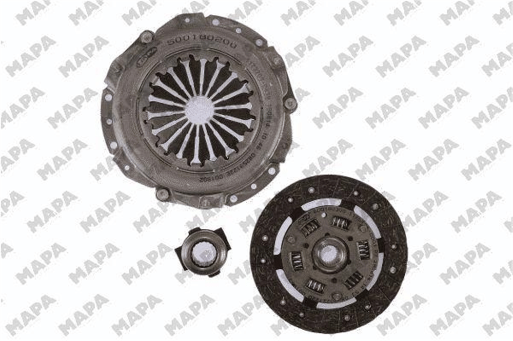 DEBRİYAJ SETİ BASKI+DİSK+BİLYA RENAULT MEGANE I 1.4 ECO 96-99, 1.4 E 96-03, MEGANE SCENIC 1.4 I 97-99 
