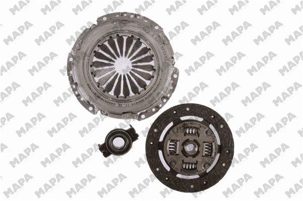 DEBRİYAJ SETİ BASKI+DİSK+BİLYA VOLKSWAGEN POLO 1.4 95-99 (60hp) 