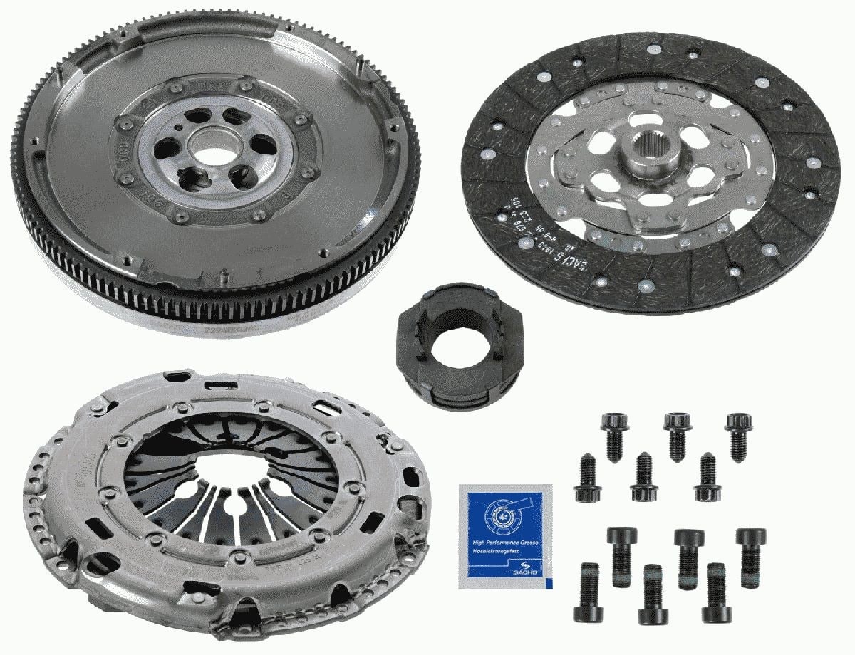 DEBRİYAJ SETİ BASKI+DİSK+BİLYA+VOLAN VW CADDY III TRANSPORTER T5 GOLF VIJETTA III 1.6 TDİ 1.9 TDİ 2004-2013 AXB-BJB-CAYC