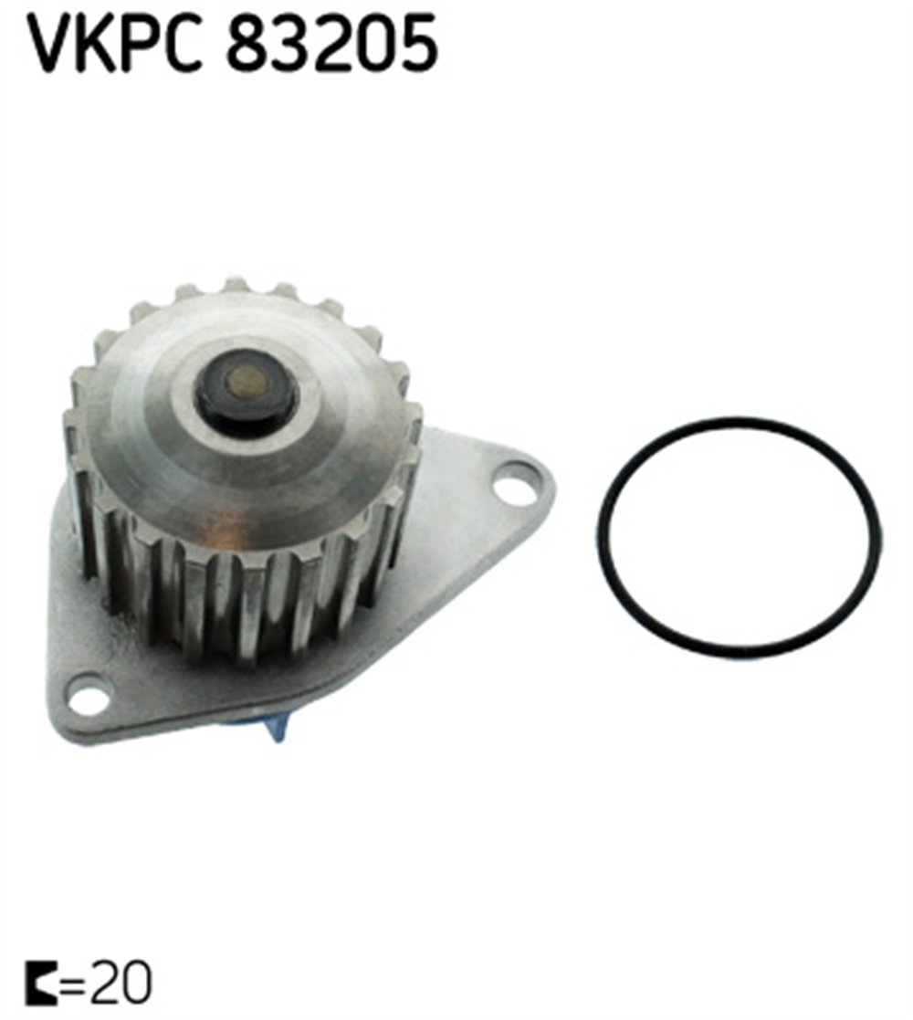DEVIRDAIM SU POMPASI P106 P205 P206 AX SAXO PARTNER BERLINGO < 03 TU3JP (1,4 8V) 20DIS 