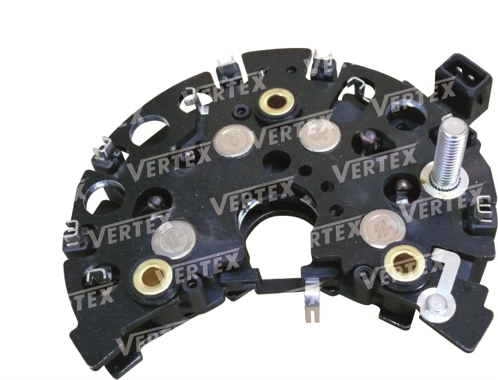 DİOT TABLASI 120A VBR0854 VWTRANSPORTER - PASSAT - GOLF - BORA - POLO - SEAT TOLEDO - CORDOBA BOSCH TİPİ DİOT:8 ÇAPI:122mm CİVATA:8mm KLİMALI 