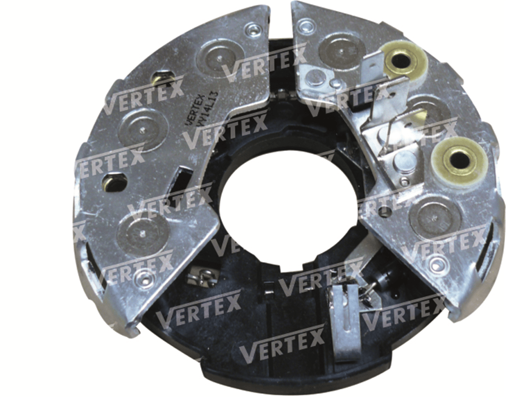 DİOT TABLASI 35-45A 4 FİŞLİ İKAZ DİOTLU VBR0303 AUDI - BMW - FORD TAUNUS 1.6 - 2.0 - MERCEDES 200 - 230 - 250 - VW BOSCH TİPİ DİOT:6 ÇAPI:114mm 