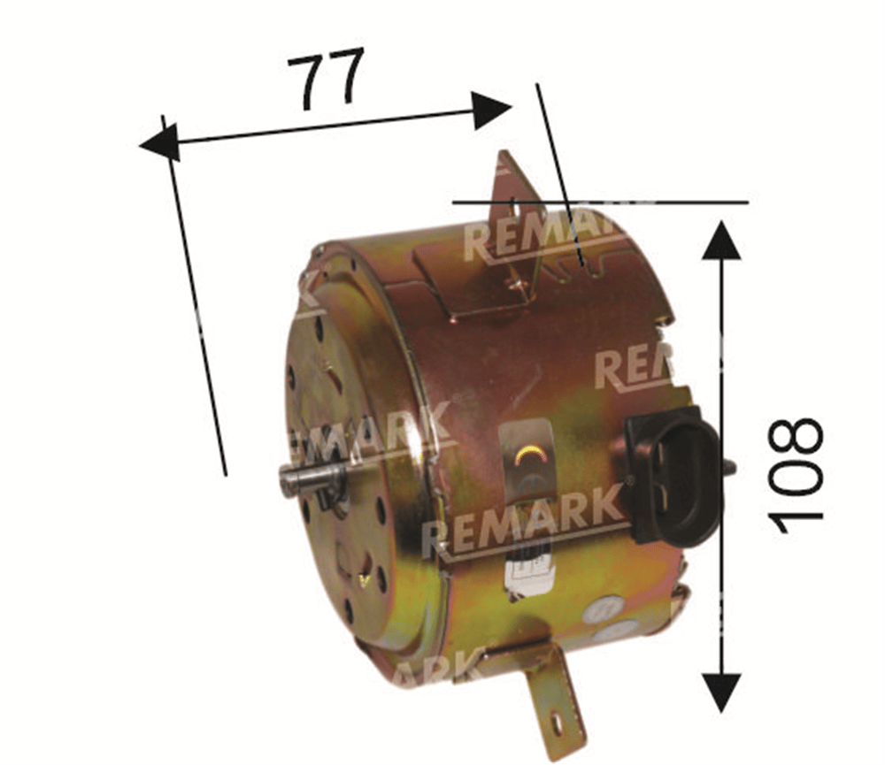 FAN MOTORU RFM1545 12V DOBLO PALIO JTD TEK FAN MOTORU 