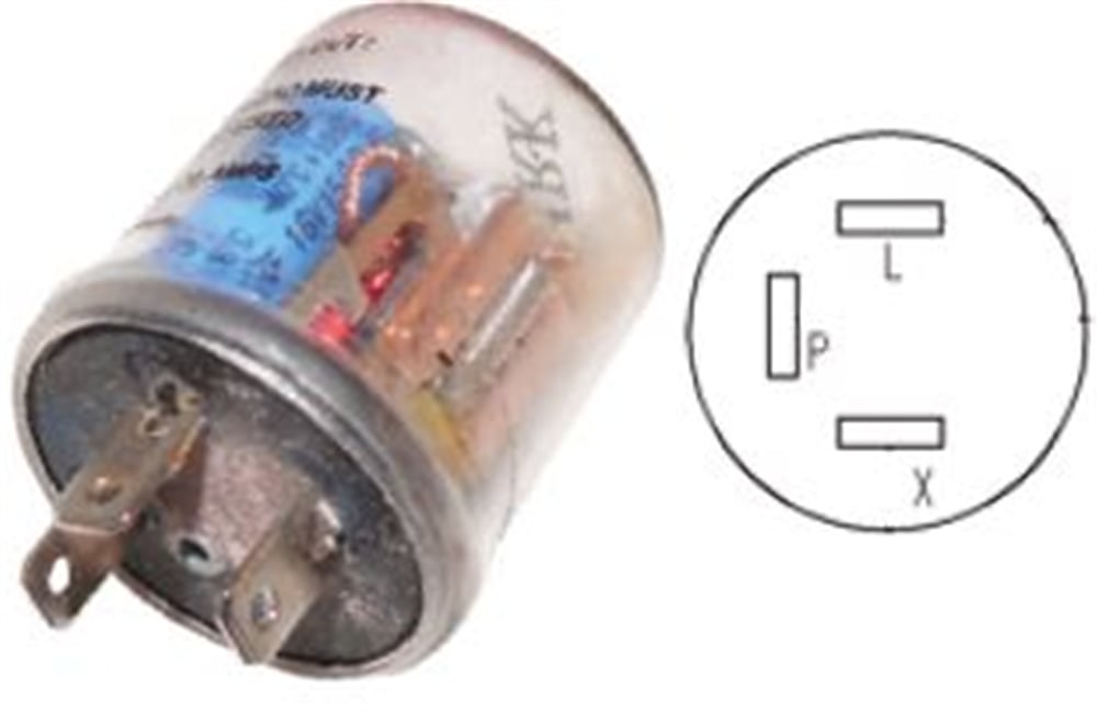 FLAŞÖR 12V VF401 UNIVERSAL BOBİNLİ 