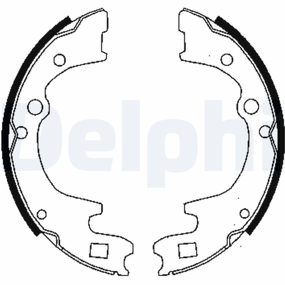 FREN BALATASI ARKA PABUÇLU MAZDA E2000 84-94, KIA BESTA 2.2 92-03, BONGO 2.9 03 =>, K2700 2.5 / 2.7 99 => 
